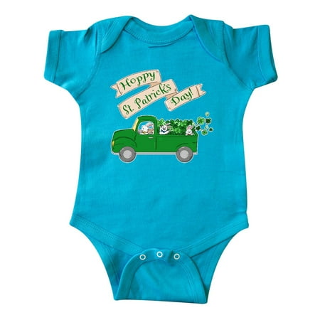 Inktastic Hoppy St. Patrick s Day Bunny Truck Gift Baby Boy or Baby Girl Bodysuit 
Inktastic Hoppy St. Patrick s Day Bunny Truck Gift Baby Boy or Baby Girl Bodysuit