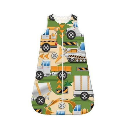 Fotbe Construction Machinery1 Pattern Sleep Sack - Baby Wearable Blanket with Zipper Extra Soft Cotton Sleeveless Sleeping Bag for Infants-X-Large
Fotbe Construction Machinery1 Pattern Sleep Sack - Baby Wearable Blanket with Zipper Extra Soft Cotton Sleeveless Sleeping Bag for Infants-X-Large
