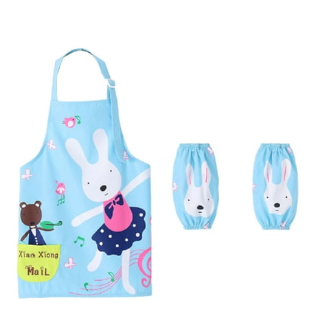 Sanwood 3Pcs/Set Kids Apron Cartoon Animal Print Wasterproof Breathable Children Baking Apron with Sleeves for Christmas Gift 140 Rabbit Kitchen Tool
Sanwood 3Pcs/Set Kids Apron Cartoon Animal Print Wasterproof Breathable Children Baking Apron with Sleeves for Christmas Gift 140 Rabbit Kitchen Tool