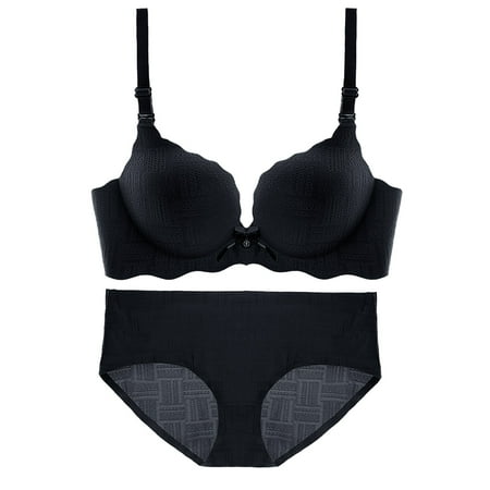 BSDHBS Women s Bra Seamless Push up and Side Control Anti Sagging Wire Comfort Underwear Black Size B
BSDHBS Women s Bra Seamless Push up and Side Control Anti Sagging Wire Comfort Underwear Black Size B