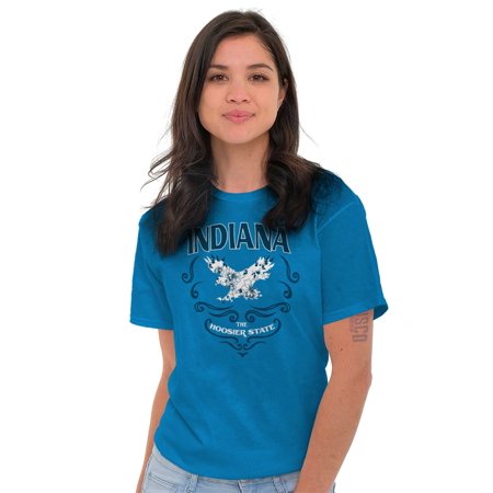 Indiana The Hoosier State Feminine Bird Womens Graphic T Shirt Tees Brisco Brands
Indiana The Hoosier State Feminine Bird Womens Graphic T Shirt Tees Brisco Brands