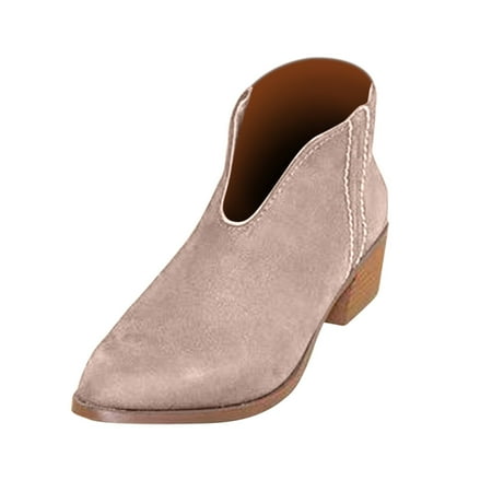 Paiwinds Boots for Women Women Mid Heel Shoes Winter Warm Leopard Fashion Side Zipper Pointed Toe Casual Solid Color Ankle Boots Gray
Paiwinds Boots for Women Women Mid Heel Shoes Winter Warm Leopard Fashion Side Zipper Pointed Toe Casual Solid Color Ankle Boots Gray