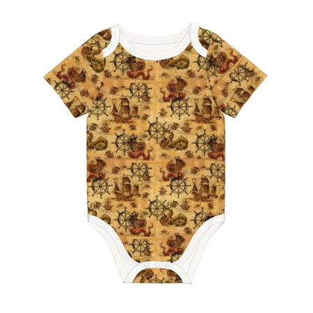 Coaee Vintag Ancient Sailboats for Soft Cotton Baby Short-Sleeve Bodysuit Baby Girls Boys Bodysuit Romper
Coaee Vintag Ancient Sailboats for Soft Cotton Baby Short-Sleeve Bodysuit Baby Girls Boys Bodysuit Romper