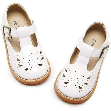 Toddler Little Girl Mary Jane Dress Shoes - Ballet Flats for Easter Flower Girl Party School Shoes 
Toddler Little Girl Mary Jane Dress Shoes - Ballet Flats for Easter Flower Girl Party School Shoes