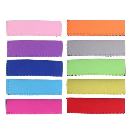 10pcs Neoprene Fabric Popsicle Bags Ice Insulator Sleeves Reusable Protective Holder (Mixed Colors)
10pcs Neoprene Fabric Popsicle Bags Ice Insulator Sleeves Reusable Protective Holder (Mixed Colors)