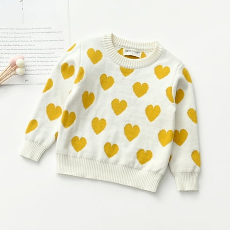Augper Baby Girl Clothes Long Sleeve Fall Winter Clearance Infant Baby Kids Girls Boys Valentin Love Heart Print Knit Pullover Sweater Tops
Augper Baby Girl Clothes Long Sleeve Fall Winter Clearance Infant Baby Kids Girls Boys Valentin Love Heart Print Knit Pullover Sweater Tops