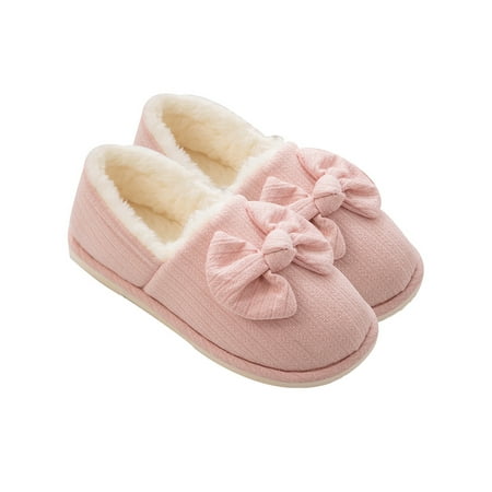 Ladies Womens Indoor Slippers Winter Bowknot Stuffed Warm Floor Shoes Anti-Slip
Ladies Womens Indoor Slippers Winter Bowknot Stuffed Warm Floor Shoes Anti-Slip