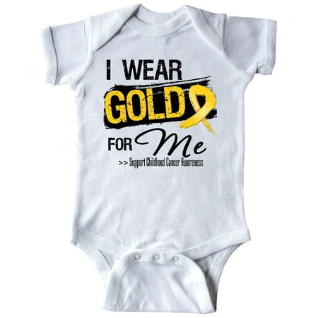 Inktastic Childhood Cancer Ribbon For Me Gift Baby Boy or Baby Girl Bodysuit 
Inktastic Childhood Cancer Ribbon For Me Gift Baby Boy or Baby Girl Bodysuit