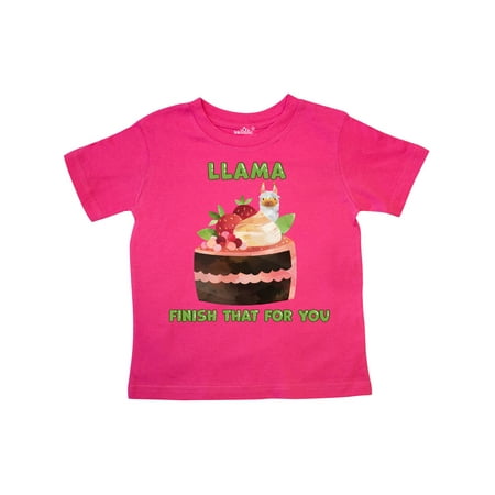 Inktastic Llama Finish That For You with Cake and Strawberries Gift Toddler Boy or Toddler Girl T-Shirt
Inktastic Llama Finish That For You with Cake and Strawberries Gift Toddler Boy or Toddler Girl T-Shirt