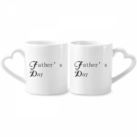 Happy Father Day Happiness Thanks Couple Porcelain Mug Set Cerac Lover Cup Heart Handle
Happy Father Day Happiness Thanks Couple Porcelain Mug Set Cerac Lover Cup Heart Handle