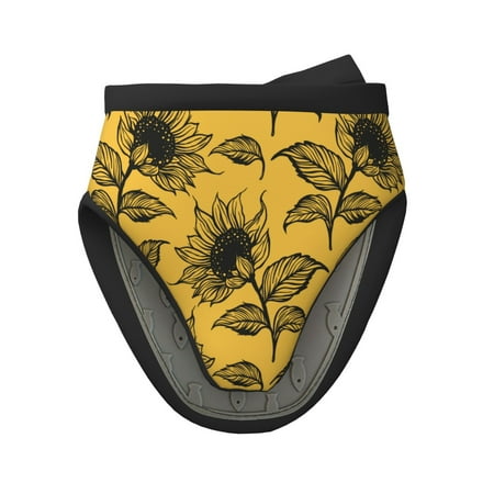 Qekee Autumn Sunflower Print Non-Slip Mini Oven Mitt Silicone Oven Mitts Heat Resistant Kitchen Mittens Pinch Mitts Cooking Mitts
Qekee Autumn Sunflower Print Non-Slip Mini Oven Mitt Silicone Oven Mitts Heat Resistant Kitchen Mittens Pinch Mitts Cooking Mitts