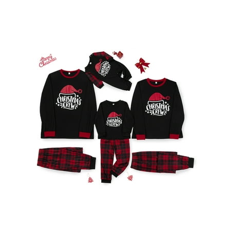 Christmas Matching Family Pajamas Sets Xmas Print Long Sleeve Shirts + Plaid Pants Loungewear Sleepwear Outfits
Christmas Matching Family Pajamas Sets Xmas Print Long Sleeve Shirts + Plaid Pants Loungewear Sleepwear Outfits