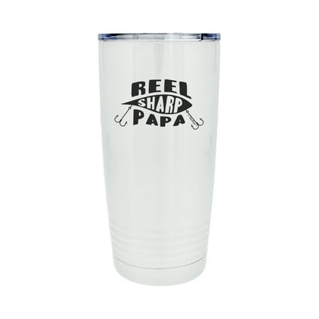ThisWear Fathers Day Mug for Papa Reel Sharp Papa Fishing Lure Pun 20oz Stainless Steel Insulated Travel Mug with Lid White
ThisWear Fathers Day Mug for Papa Reel Sharp Papa Fishing Lure Pun 20oz Stainless Steel Insulated Travel Mug with Lid White