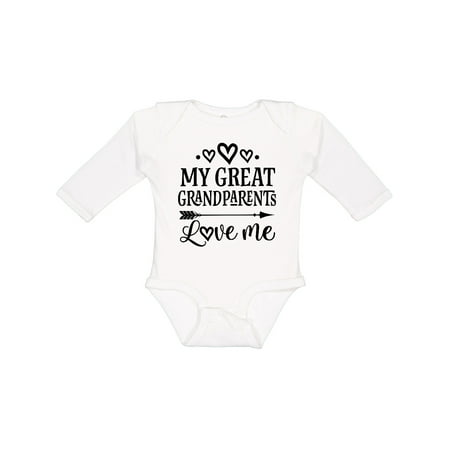 Inktastic My Great Grandparents Love Me Gift Baby Boy or Baby Girl Long Sleeve Bodysuit
Inktastic My Great Grandparents Love Me Gift Baby Boy or Baby Girl Long Sleeve Bodysuit