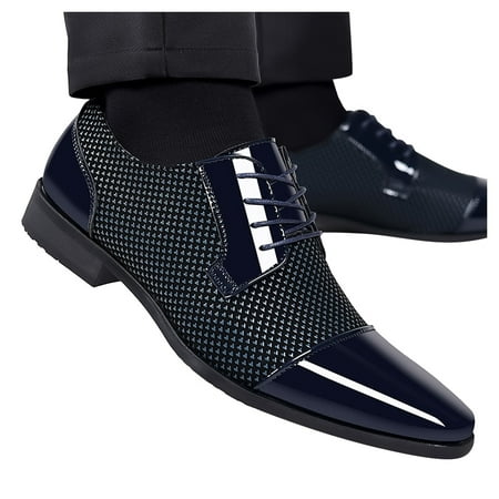 Ounabing Classical Style Leather Shoes For Men Slip On PU Leather Low Rubber Sole Block Heel Work
Ounabing Classical Style Leather Shoes For Men Slip On PU Leather Low Rubber Sole Block Heel Work