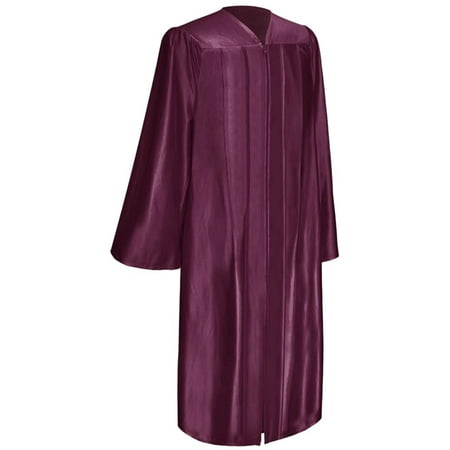 Endea Church Shiny Choir Robe (39 (4 6 - 4 8 ) Maroon)