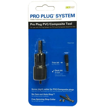 Pro Plug Tool for PVC Decking - for Use with The Pro Plug System for PVC Pack of 6
Pro Plug Tool for PVC Decking - for Use with The Pro Plug System for PVC Pack of 6