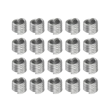 Uxcell M2 x 0.4 1.5D 3mm 304 Stainless Steel Wire Thread Insert Threaded Sleeve 20 Pack
Uxcell M2 x 0.4 1.5D 3mm 304 Stainless Steel Wire Thread Insert Threaded Sleeve 20 Pack