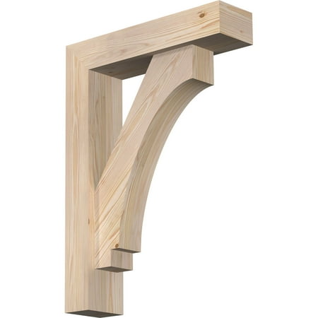 Ekena Millwork 5 1/2 W x 22 D x 30 H Imperial Block Smooth Bracket w/ Offset Brace Douglas Fir
Ekena Millwork 5 1/2 W x 22 D x 30 H Imperial Block Smooth Bracket w/ Offset Brace Douglas Fir
