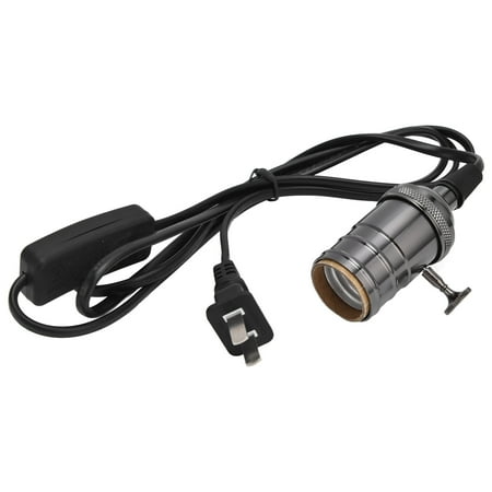 ReplacementHanging Light Holder Widely Applicable Pendant Lamp Socket Convenient Lightweight Stable 1.8m Cord With Switch For Bedroom For Restaurant
ReplacementHanging Light Holder Widely Applicable Pendant Lamp Socket Convenient Lightweight Stable 1.8m Cord With Switch For Bedroom For Restaurant