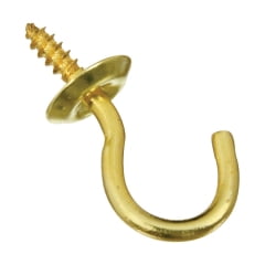 National Hardware National Hardware - N200-303 - Gold Solid Brass 1.14 in. L Cup Hook 10 lb. - 50/Pack
National Hardware National Hardware - N200-303 - Gold Solid Brass 1.14 in. L Cup Hook 10 lb. - 50/Pack