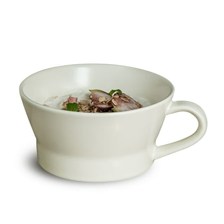 Qeeadeea Vintage Ceramic Coffee Cup Soup Cup With Handle Small Breakfast Bowl For Ice Cream Dessert Bowl-White-12.5x12.5x6cm 350ml
Qeeadeea Vintage Ceramic Coffee Cup Soup Cup With Handle Small Breakfast Bowl For Ice Cream Dessert Bowl-White-12.5x12.5x6cm 350ml