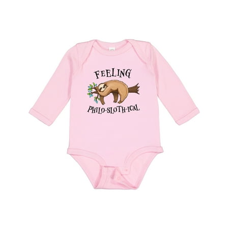 Inktastic Feeling Philo-Sloth-ical- Cute and Funny Sloth on a Tree Branch Gift Baby Boy or Baby Girl Long Sleeve Bodysuit
Inktastic Feeling Philo-Sloth-ical- Cute and Funny Sloth on a Tree Branch Gift Baby Boy or Baby Girl Long Sleeve Bodysuit