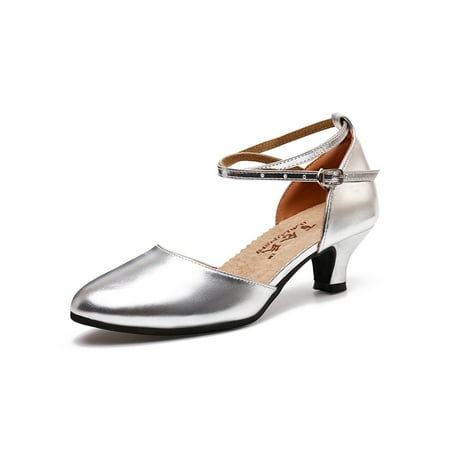 Gomelly Women s Latin Shoe Tango Sandals Ballroom Dancing Shoes Non-Slip Dress Pumps Ladies Womens Silver 3.5CM 7
Gomelly Women s Latin Shoe Tango Sandals Ballroom Dancing Shoes Non-Slip Dress Pumps Ladies Womens Silver 3.5CM 7