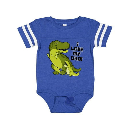 Inktastic I Love My Dad with Baby and Daddy Tyranasaurus Rex Gift Baby Boy or Baby Girl Bodysuit
Inktastic I Love My Dad with Baby and Daddy Tyranasaurus Rex Gift Baby Boy or Baby Girl Bodysuit