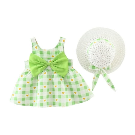 Baby Girl Princess Dress Up Floral Puffy Dress Hat Outfits Clothes Birthday Party Summer Sleeveless Backless Dresses
Baby Girl Princess Dress Up Floral Puffy Dress Hat Outfits Clothes Birthday Party Summer Sleeveless Backless Dresses