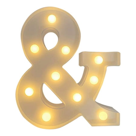 2PC Home Decor LED Letter Lights Light Up Plastic Letters Standing Hanging Warm Wihte Room Decor Wall Bedroom Bathroom Kitchen
2PC Home Decor LED Letter Lights Light Up Plastic Letters Standing Hanging Warm Wihte Room Decor Wall Bedroom Bathroom Kitchen