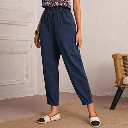 KaLI_store Scrub Pants Women s Mid Waist Cargo Pant Elastic Waist Ruched Hiking Pants Multiple Pockets Hippie Cargo Pant Lounge Pants
KaLI_store Scrub Pants Women s Mid Waist Cargo Pant Elastic Waist Ruched Hiking Pants Multiple Pockets Hippie Cargo Pant Lounge Pants