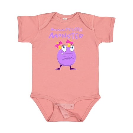 Inktastic Mommy s Little Monster Gift Baby Girl Bodysuit