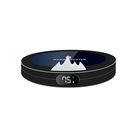 Portable USB Heating Cup Warm 3-Gear Coffee Mug Heating Coaster Smart Thermostatic Hot Pad Milk Tea Heating Pad-Black
Portable USB Heating Cup Warm 3-Gear Coffee Mug Heating Coaster Smart Thermostatic Hot Pad Milk Tea Heating Pad-Black
