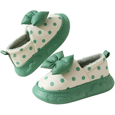 DanceeMangoo Women Fashion Bow Sport Printed Block Heel Soft House Shoes Waterproof Leather Fluffy Fur Warm Slippers Indoor Outdoor
DanceeMangoo Women Fashion Bow Sport Printed Block Heel Soft House Shoes Waterproof Leather Fluffy Fur Warm Slippers Indoor Outdoor