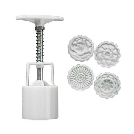 75g Barrel Mooncake Mold with 4 Flower Stamps Cookie Cutter Green Bean Pastry
75g Barrel Mooncake Mold with 4 Flower Stamps Cookie Cutter Green Bean Pastry