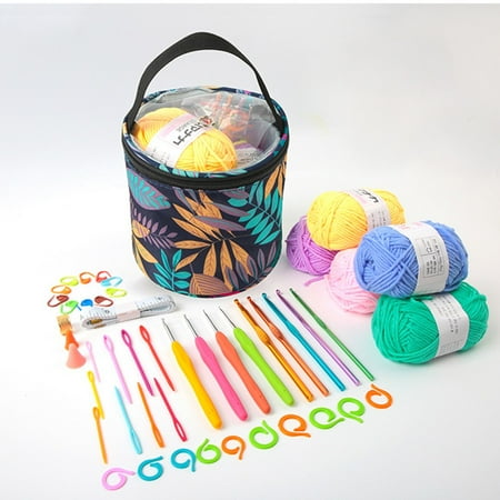 Novice Crochet Kits For Beginners Kits For Portable Hand DIY Knitting Tools