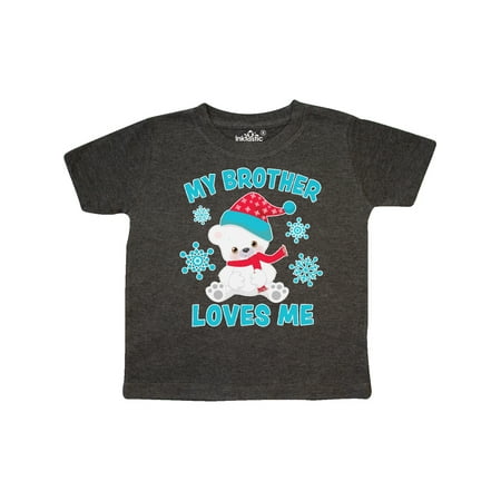 Inktastic Polar Bear My Brother Loves Me in Santa Hat with Snowflakes Gift Toddler Boy or Toddler Girl T-Shirt
Inktastic Polar Bear My Brother Loves Me in Santa Hat with Snowflakes Gift Toddler Boy or Toddler Girl T-Shirt