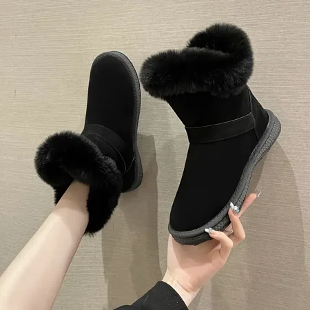 Women‘s Faux Fur Lined Fleece Short Boots Warm & Comfy Ankle Boots Women‘s Footwear
Women‘s Faux Fur Lined Fleece Short Boots Warm & Comfy Ankle Boots Women‘s Footwear