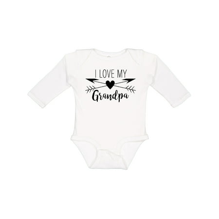 Inktastic I Love My Grandpa Heart and Arrows Gift Baby Boy or Baby Girl Long Sleeve Bodysuit
Inktastic I Love My Grandpa Heart and Arrows Gift Baby Boy or Baby Girl Long Sleeve Bodysuit