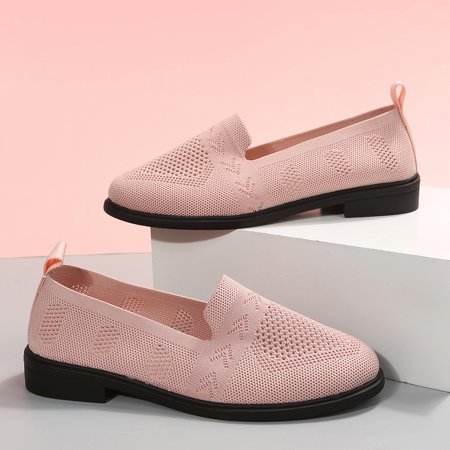 Women‘s Knit Slip On Flats Casual & Breathable Non-slip Round Toe Loafers Low Top Walking Shoes
Women‘s Knit Slip On Flats Casual & Breathable Non-slip Round Toe Loafers Low Top Walking Shoes