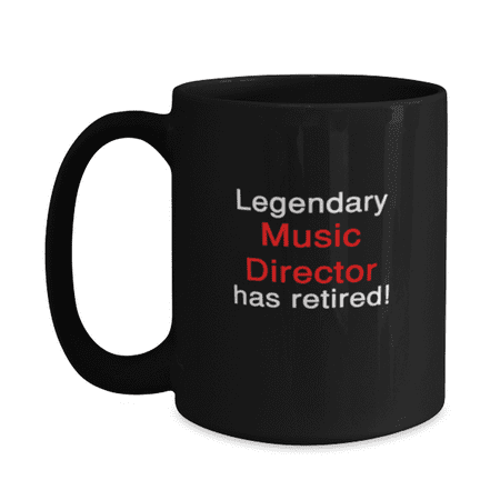 Funny Music Director Mug 15oz Black - Out of This World Music Director - Unique Funny for Music Director
Funny Music Director Mug 15oz Black - Out of This World Music Director - Unique Funny for Music Director