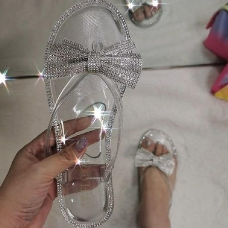 absuyy Women s Slide Sandals- New Style Casual Open Toe Beach Summer Flat Slide Sandals #248 Clear-6.5
absuyy Women s Slide Sandals- New Style Casual Open Toe Beach Summer Flat Slide Sandals #248 Clear-6.5