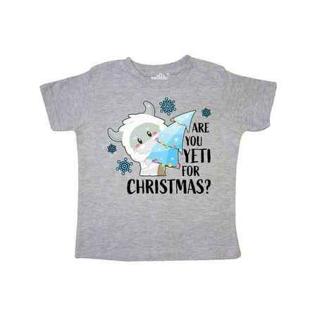 Inktastic Are You Yeti For Christmas with Yeti Holding Christmas Tree Gift Toddler Boy or Toddler Girl T-Shirt
Inktastic Are You Yeti For Christmas with Yeti Holding Christmas Tree Gift Toddler Boy or Toddler Girl T-Shirt