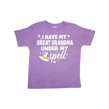 Inktastic I Have My Great Grandma Under My Spell with Cute Witch Hat Gift Toddler Boy or Toddler Girl T-Shirt
Inktastic I Have My Great Grandma Under My Spell with Cute Witch Hat Gift Toddler Boy or Toddler Girl T-Shirt