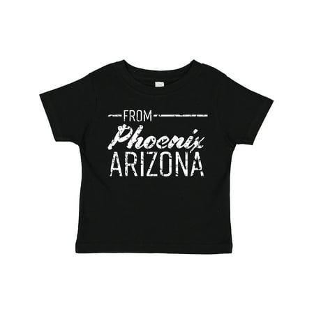 Inktastic From Phoenix Arizona in White Distressed Text Gift Toddler Boy or Toddler Girl T-Shirt
Inktastic From Phoenix Arizona in White Distressed Text Gift Toddler Boy or Toddler Girl T-Shirt