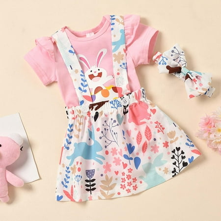 EQWLJWE Toddler Children s Easter Bunny Flower Print Sleeveless One-piece Skirt Suit Two Piece Children s Clothing Girls Sets Holiday Clearance
EQWLJWE Toddler Children s Easter Bunny Flower Print Sleeveless One-piece Skirt Suit Two Piece Children s Clothing Girls Sets Holiday Clearance