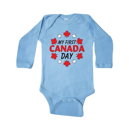 Inktastic My First Canada Day with Red and White Maple Leaves Gift Baby Boy or Baby Girl Long Sleeve Bodysuit
Inktastic My First Canada Day with Red and White Maple Leaves Gift Baby Boy or Baby Girl Long Sleeve Bodysuit