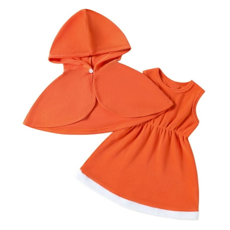 Icvfdpl Toddler Girls Outfits Set Sleeveless Christmas Fleece Vest Dress Hooded Robe Cloak Hallowmas Casual Outfit Daily Wear
Icvfdpl Toddler Girls Outfits Set Sleeveless Christmas Fleece Vest Dress Hooded Robe Cloak Hallowmas Casual Outfit Daily Wear