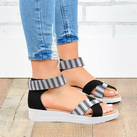 LEEy-World Womens Shoes Closed Toe Braided Sandals for Women Ankle Strap Cushion Espadrille Rubber Summer Wedge Sandals
LEEy-World Womens Shoes Closed Toe Braided Sandals for Women Ankle Strap Cushion Espadrille Rubber Summer Wedge Sandals